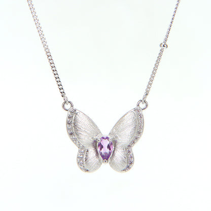 Ocean's Butterfly - Butterfly Pendant Necklace
