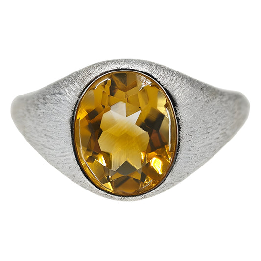 Classic Citrine Ring