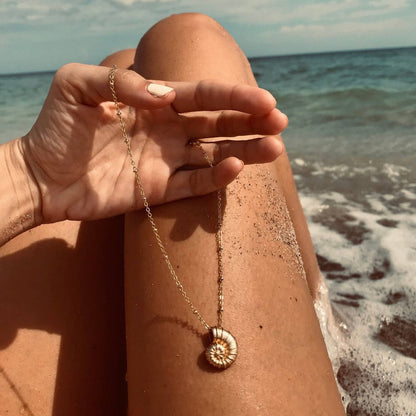 Golden Shell Necklace
