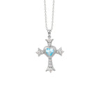 Mon Amour Jésus - Collier Pendentif Croix Vintage