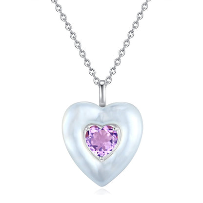 Ocean's Love – Mother of Pearl Necklace for Women
