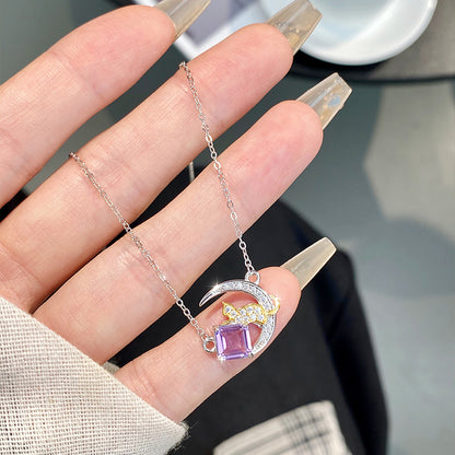 Cat’s Galaxy - Natural Stone Necklace Jewelry for Women