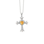 Mon Amour Jésus - Collier Pendentif Croix Vintage