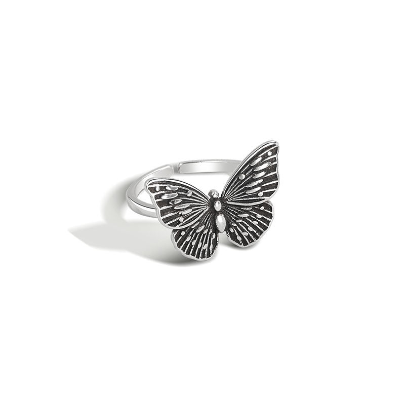 Butterfly Sterling Silver Ring
