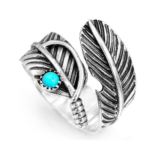 Feather Sterling Silver Ring