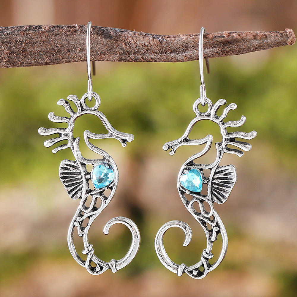 Pendientes de caballito de mar