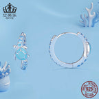 Pendientes de tortuga marina