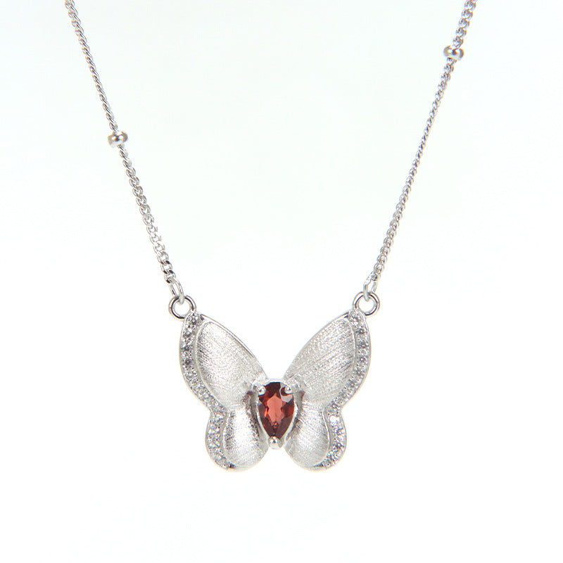 Ocean's Butterfly - Butterfly Pendant Necklace
