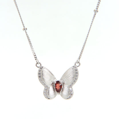 Ocean's Butterfly - Butterfly Pendant Necklace