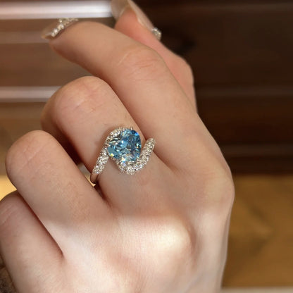 Love Sea Sterling Silver Ring