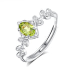 Reine des Glaces - Bague imposante en pierre naturelle pour femme
