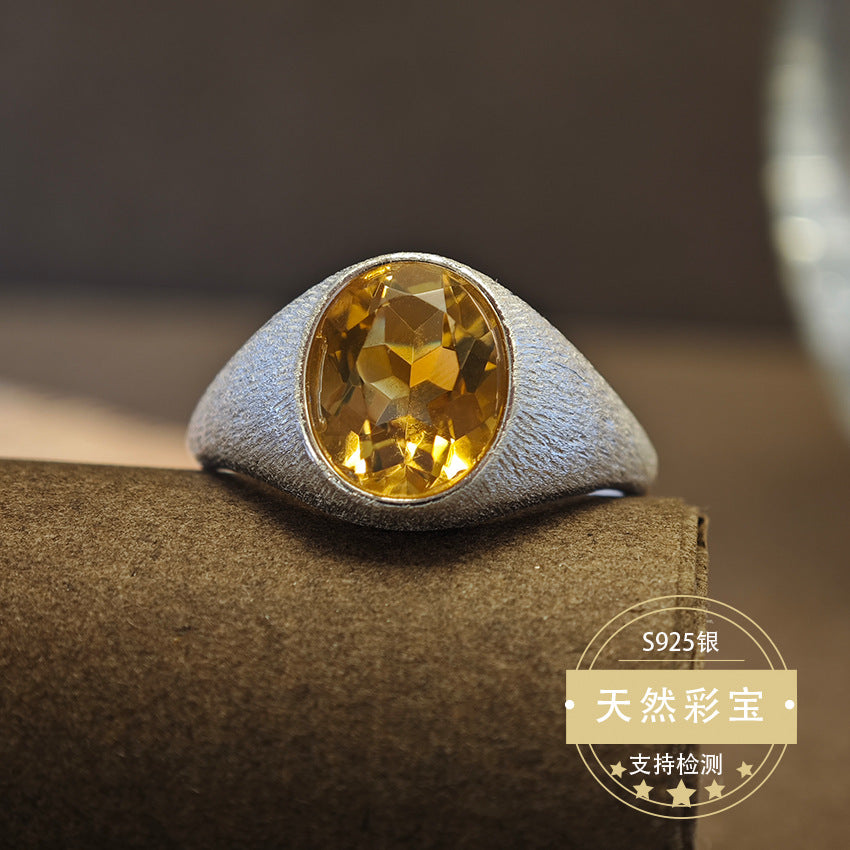 Classic Citrine Ring