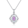 Collier rétro Palace anallergique pour femme – Pendentif en cristal naturel, chaîne de clavicule de créateur haut de gamme