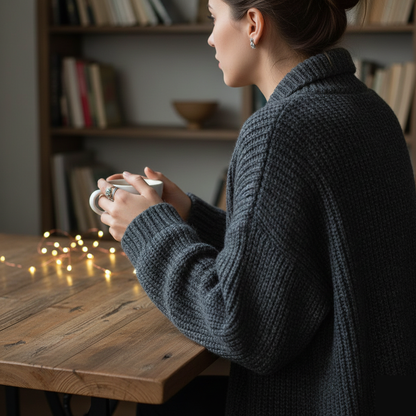 Rose & Skull Sterling Silver Adjustable Ring