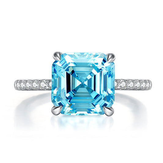 #1 Anillo Aguamarina