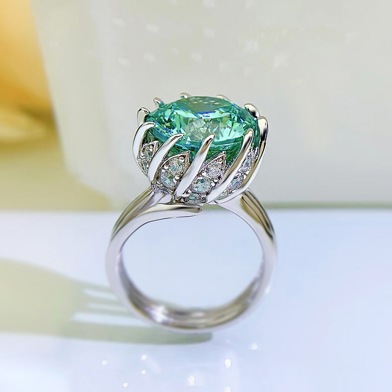 Anillo de Loto Verde