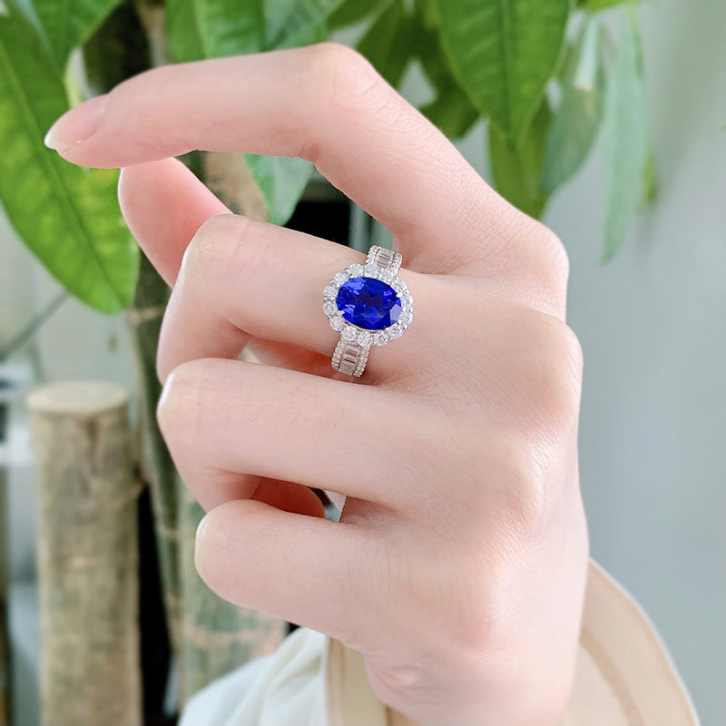 Aguamarina Anillo
