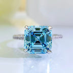 #1 Anillo Aguamarina