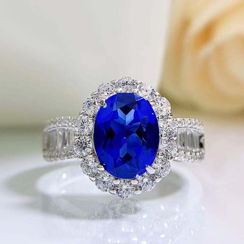 Aguamarina Anillo
