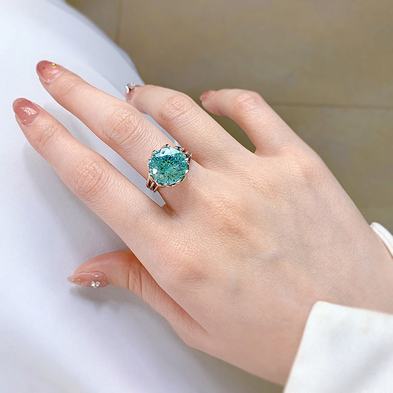 Anillo de Loto Verde