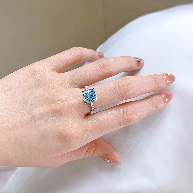#1 Anillo Aguamarina