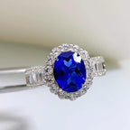 Aguamarina Anillo