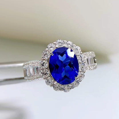 Anillo Aguamarina