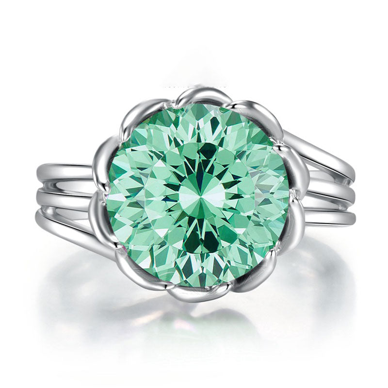 Anillo de Loto Verde