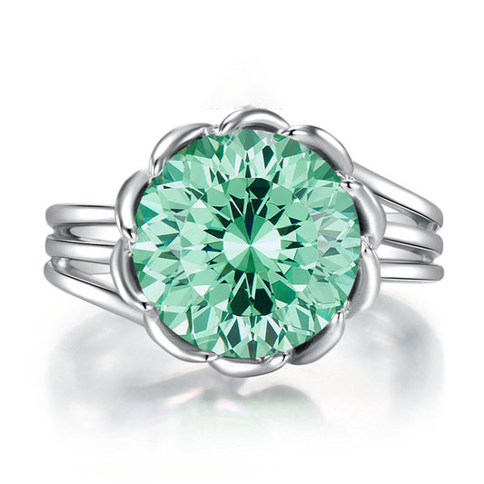 Anillo de Loto Verde