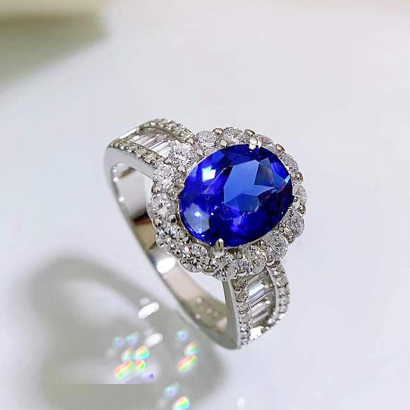 Aguamarina Anillo