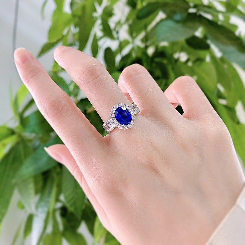 Aguamarina Anillo