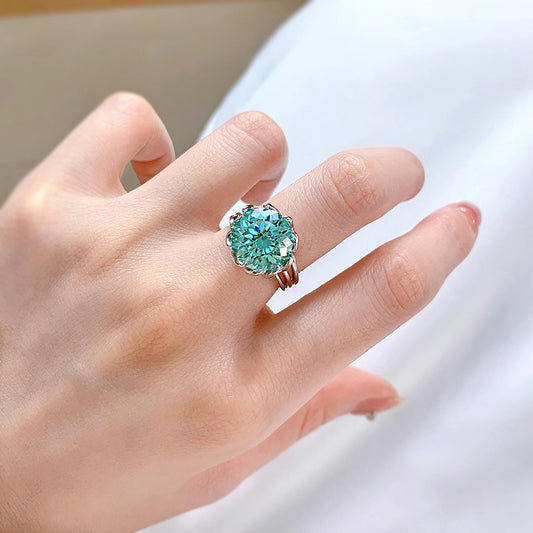 Anillo de Loto Verde