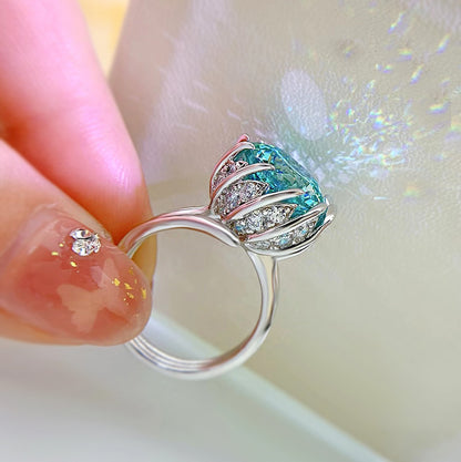 Anillo de Loto Verde