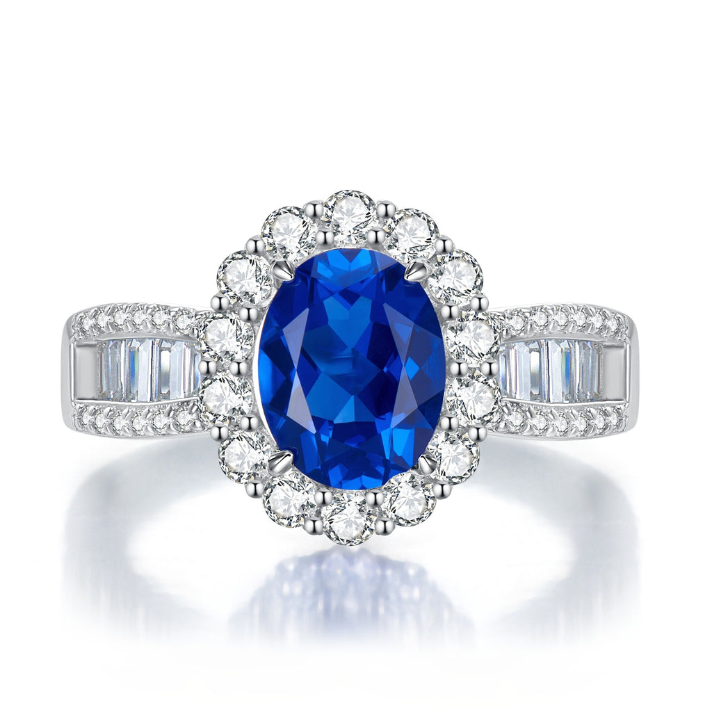 Aguamarina Anillo