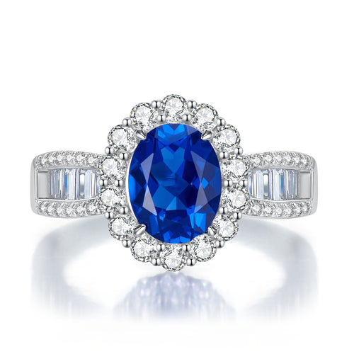 Anillo Aguamarina
