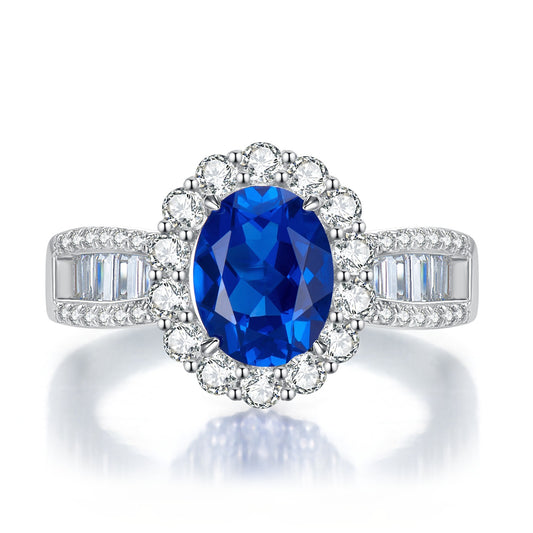 Aguamarina Anillo