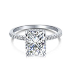 Anillo de Caramelo de Roca de Plata 925