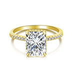 Anillo de Caramelo de Roca de Plata 925