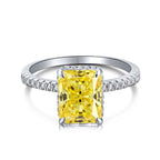 Anillo de Caramelo de Roca de Plata 925