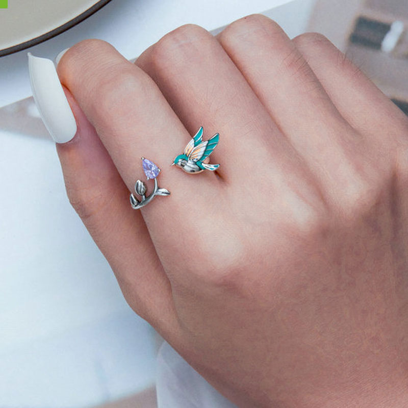 Green Bird Ring