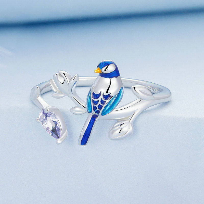 Blue Bird Ring