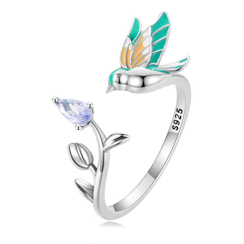 Green Bird Ring