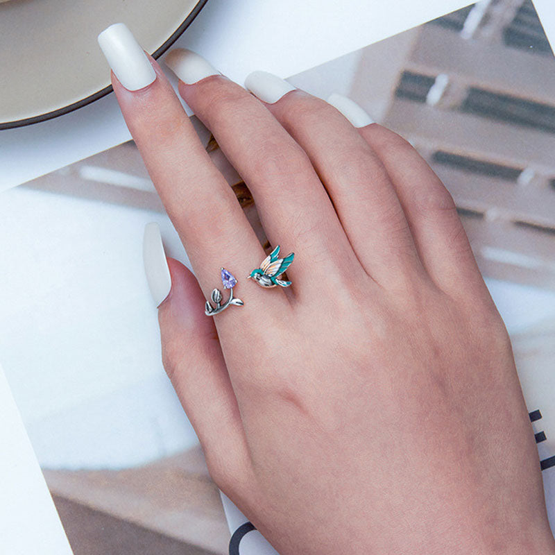 Green Bird Ring